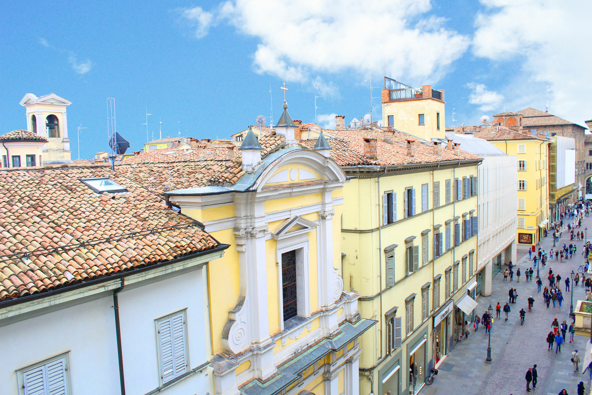 Aparthotel Residenza Cavour Parma Exterior foto